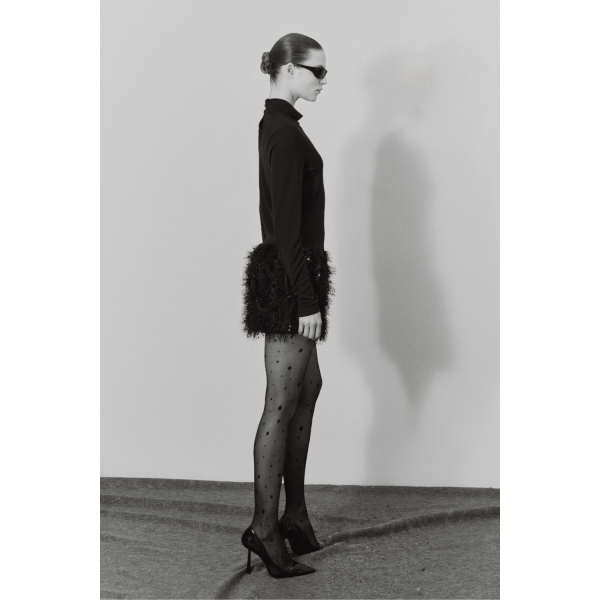 LUMINA HALF SEQUINED DRESS