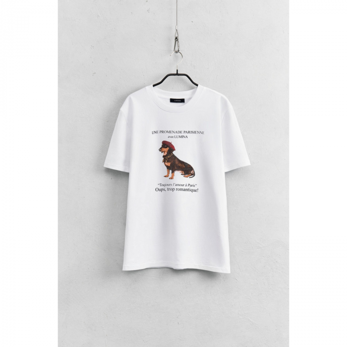 Duchshund T-Shirt – White