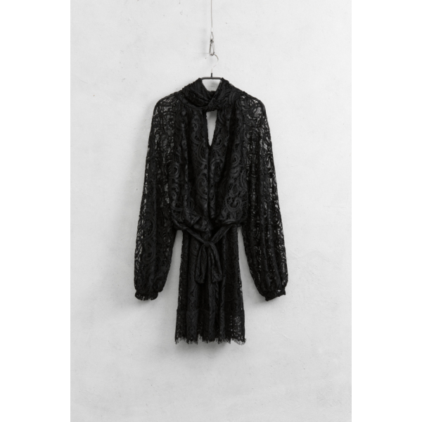 BONNIE BLACK LACE DRESS
