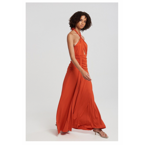 BE YOU Maxi Coral Dress