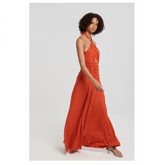 BE YOU Maxi Coral Dress