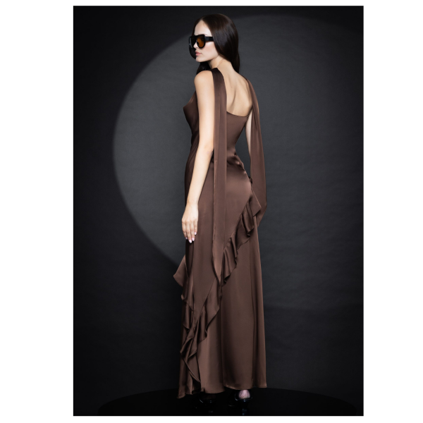 FOREVER YOUNG ADALINE SATIN DRESS