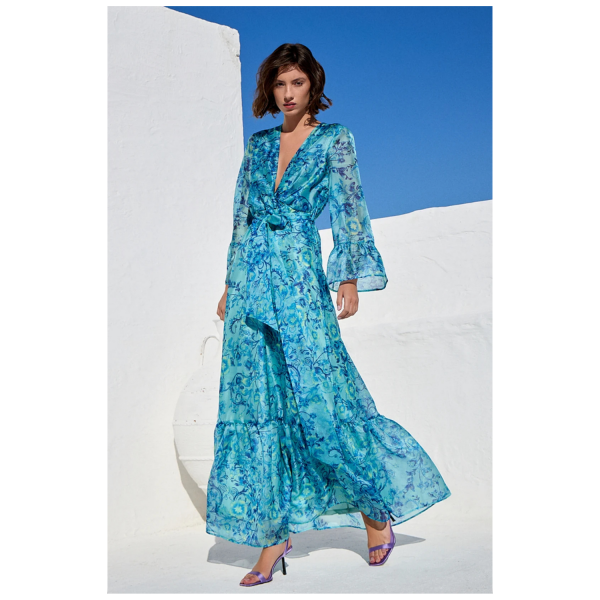 BE YOU FLORAL MAXI DRESS