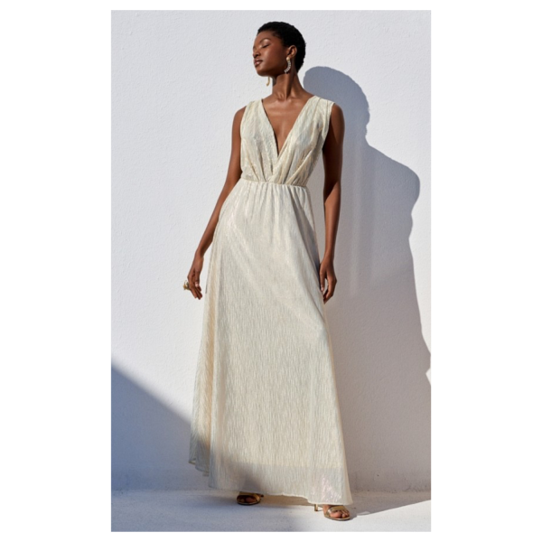 BE YOU MAXI SHINY DRESS