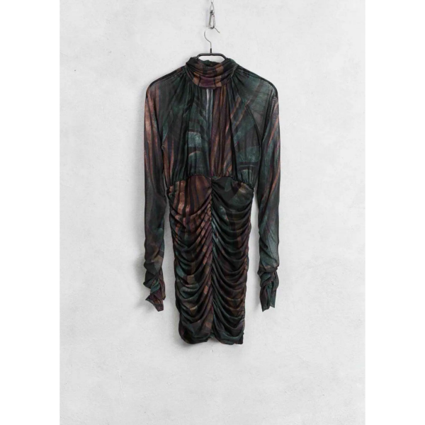 LUMINA SHORT ABSTRACT DRESS