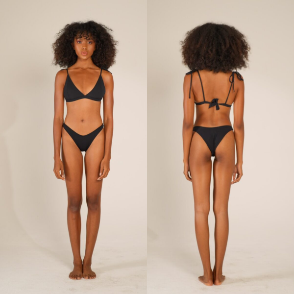 LOOKSERI Sabrina Black Rib Bikini