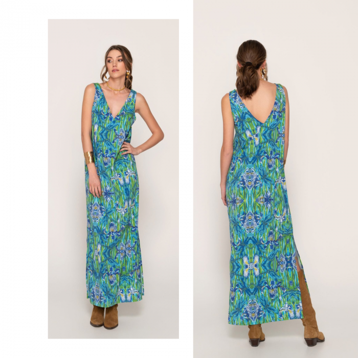 MAIRIS Waterlily Maxi Dress