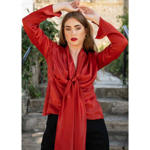 PALLAS APUS BLOUSE RED