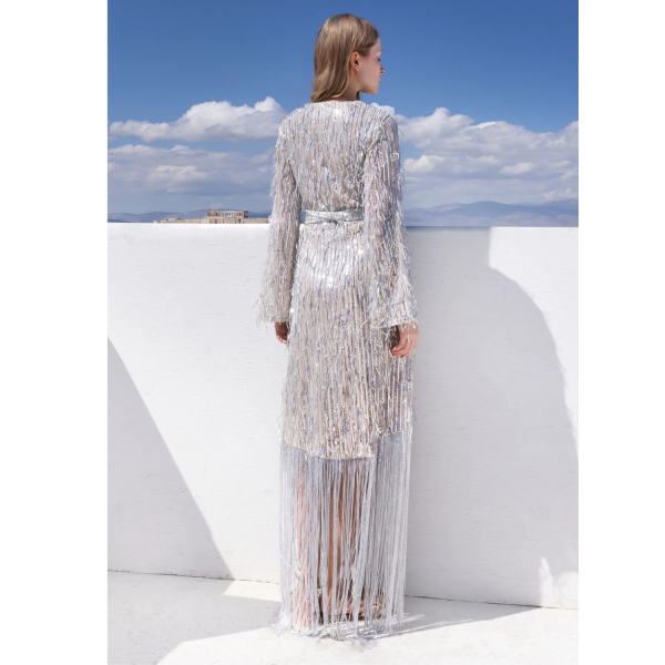 MYA COLLECTION FEDHA KIMONO DRESS