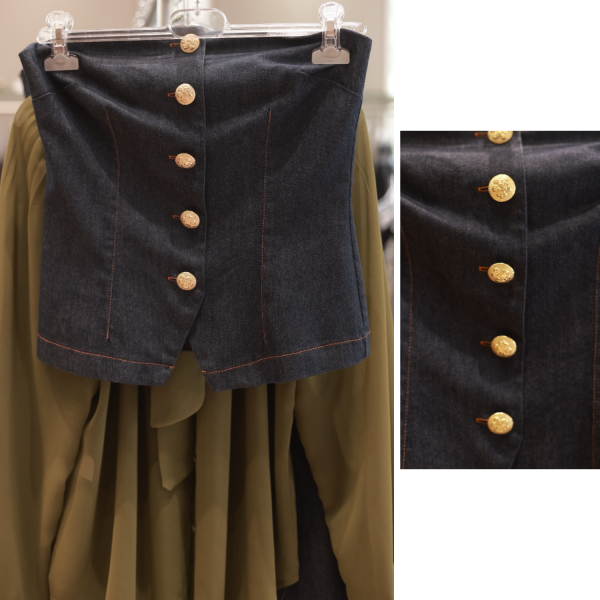 msr strapless bustier