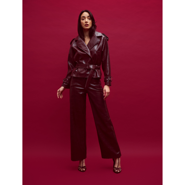 Tiffany bordeaux pants