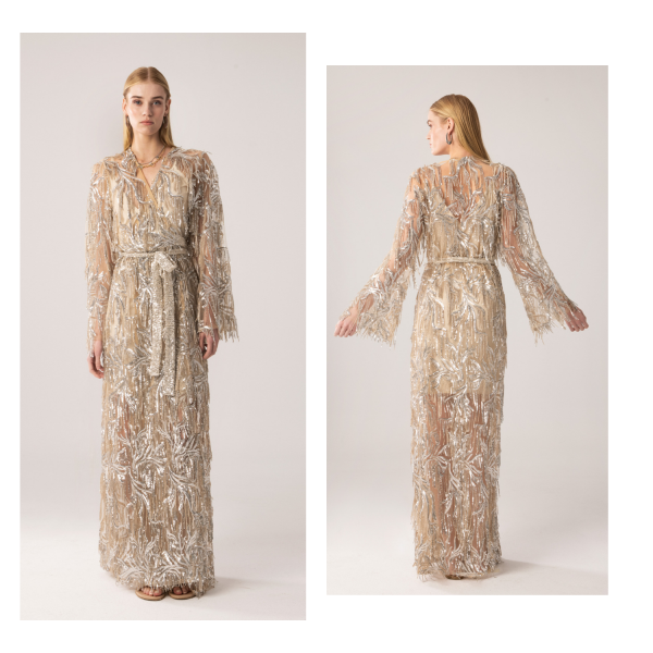 MYA COLLECTION ASTER KIMONO DRESS