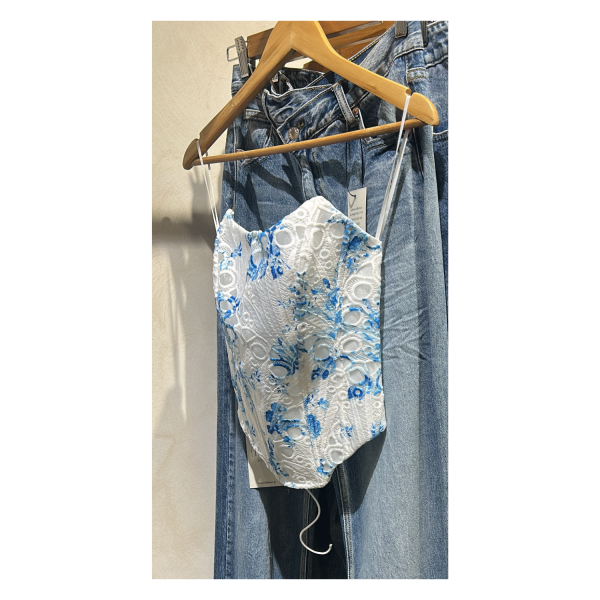 LALLOOSE Vanessa Corset Ciel