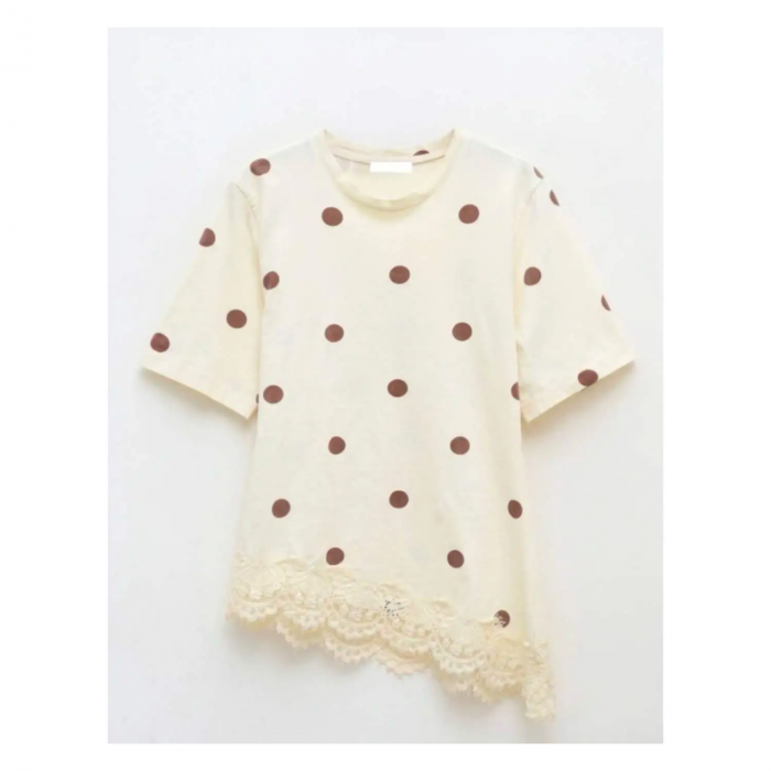 LUMINA polka dot t-shirt 